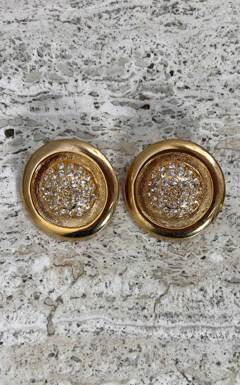 Vintage Big 90s Clip Ons