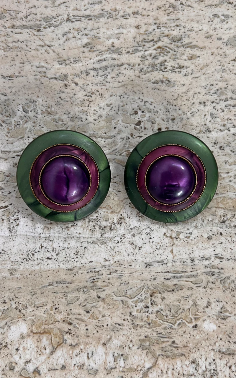 Vintage 90s Clip Ons