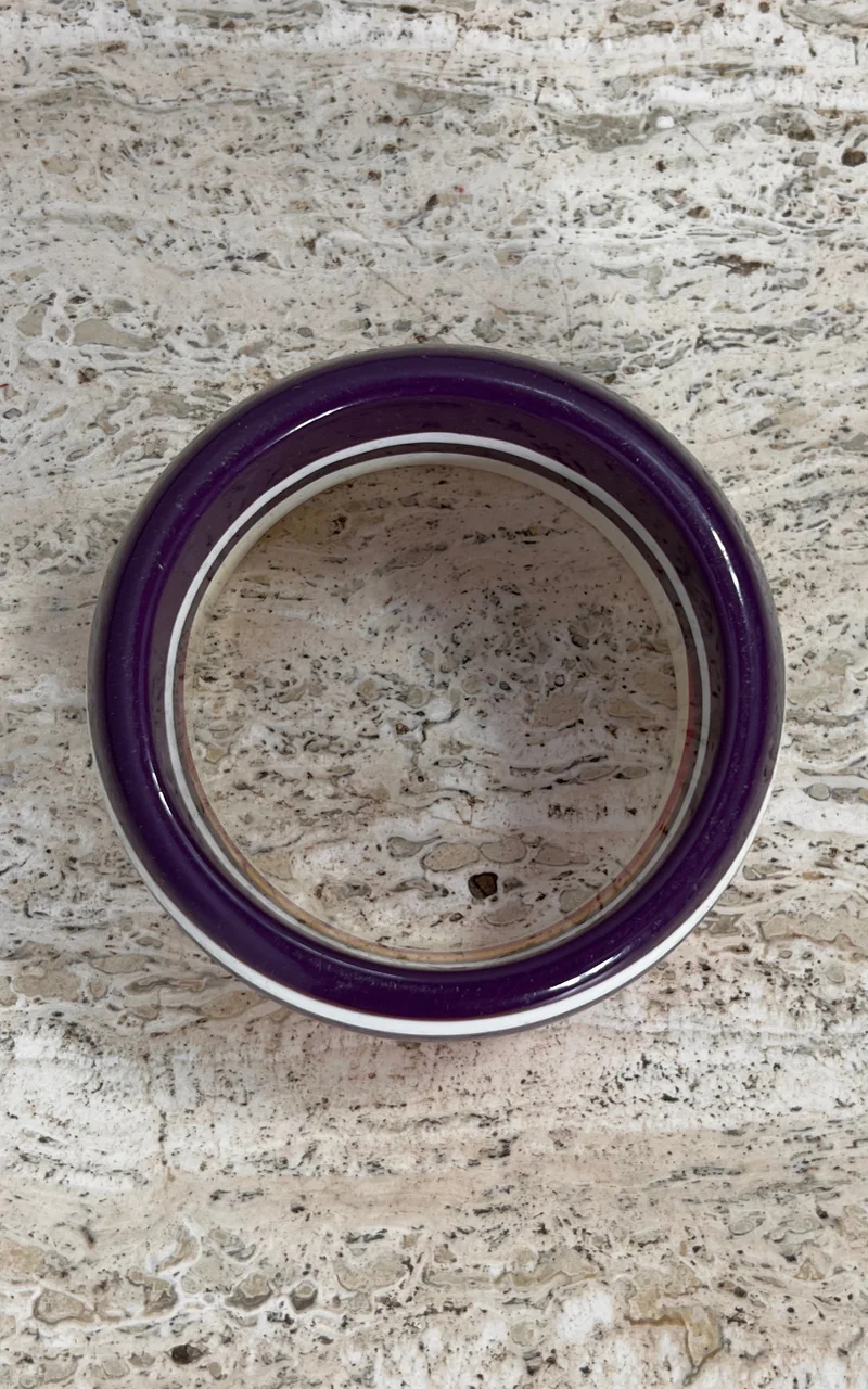 Vintage Striped Bangle