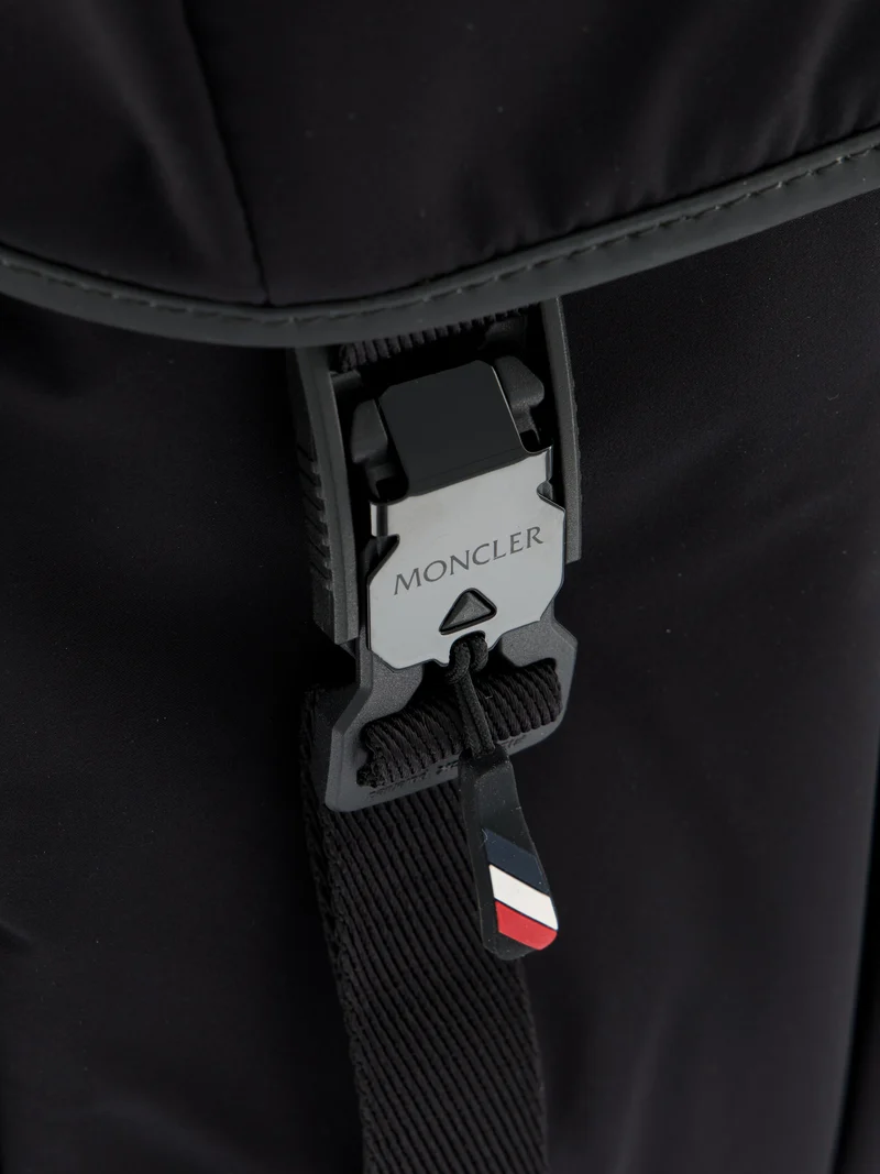 MONCLER GRENOBLE Zaino Con Finiture In Pelle