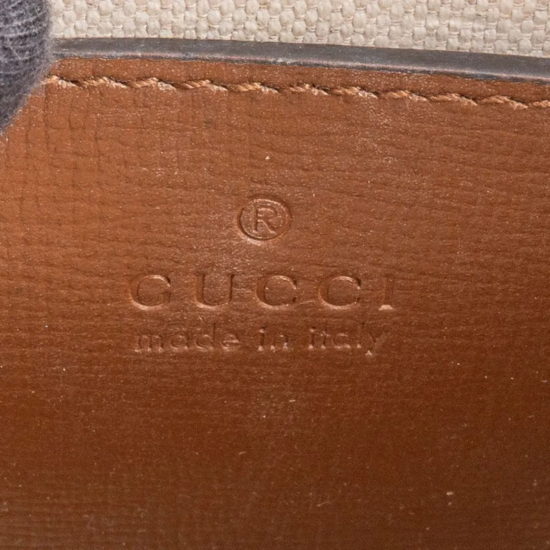 Gucci Monogram GG Supreme Interlocking G Mini Paperbag Crossbody Handbagag