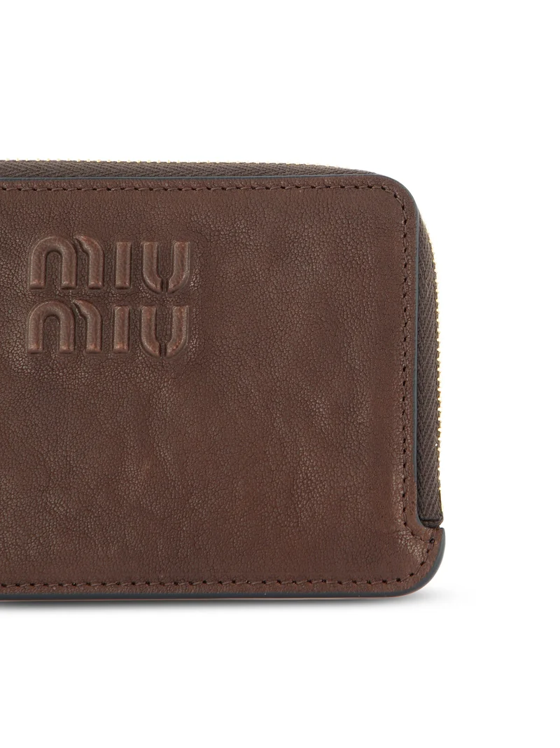 MIU MIU Portacarte A Busta In Nappa