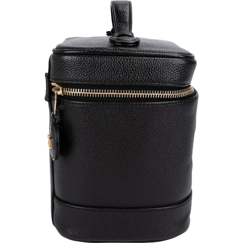 Chanel Caviar Leather CC Vanity Case Handbag