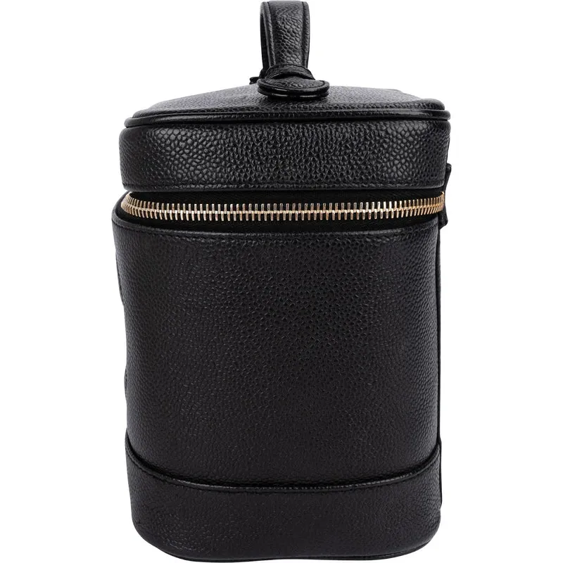 Chanel Caviar Leather CC Vanity Case Handbag