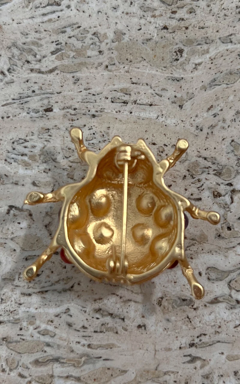 Vintage 90s Little Bug Brooch