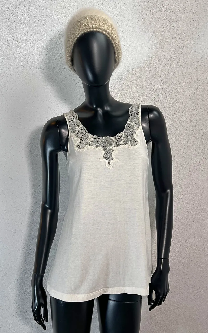 Vintage La Perla Cotton Silk Top