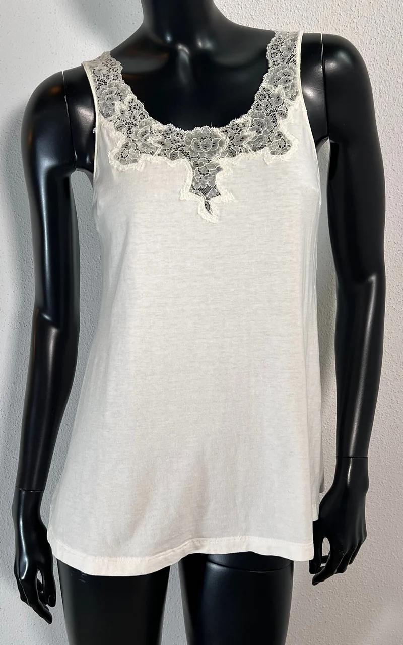 Vintage La Perla Cotton Silk Top