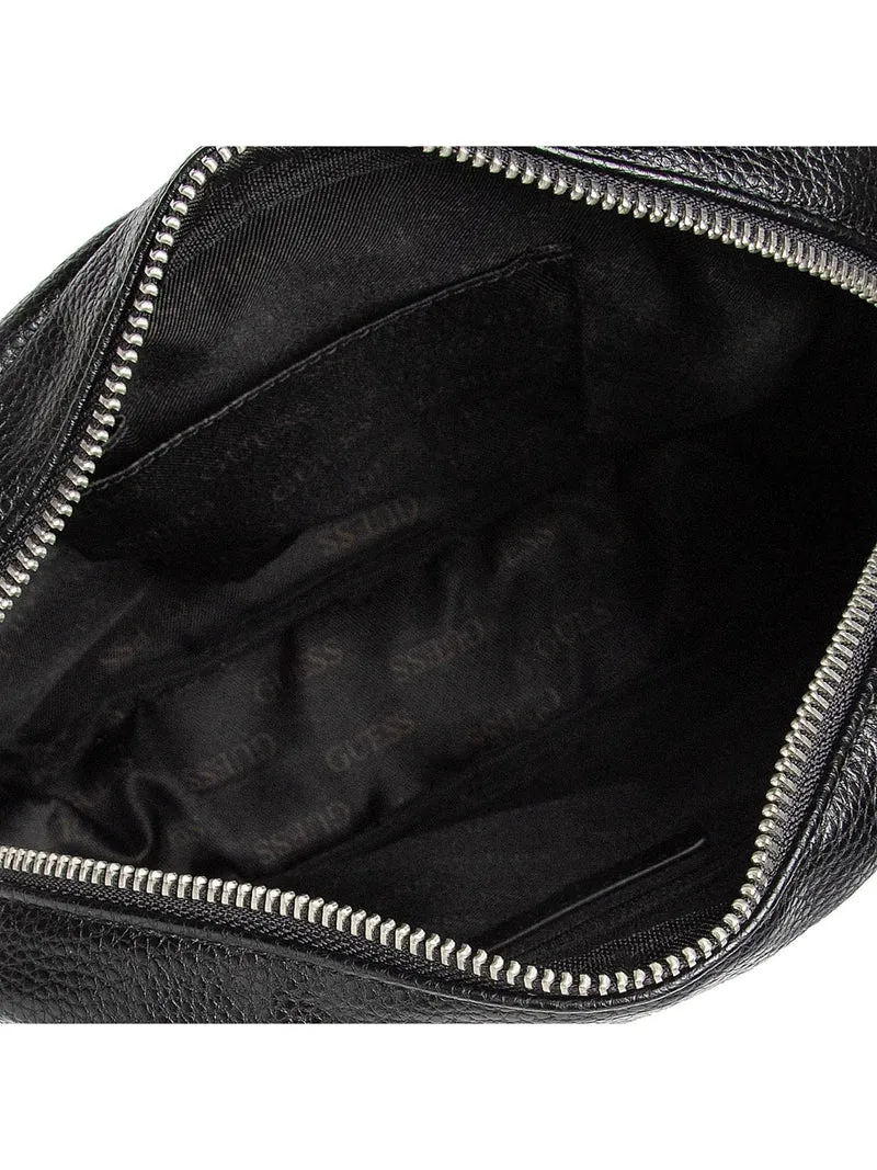 Guess Umhängetasche Herren Riviera Schwarz HMRIVIP2459BLA