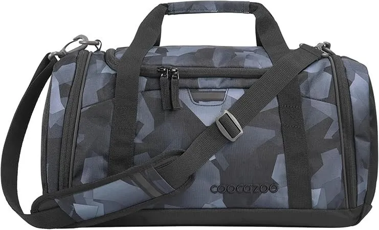 Sporttasche Grey Rocks Schwarz, Grau
