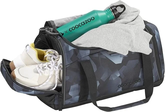 Sporttasche Grey Rocks Schwarz, Grau