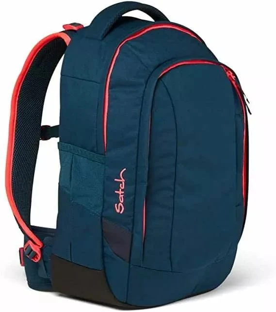 Schulrucksack Sleek Pink Phantom Petrol