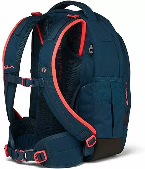 Schulrucksack Sleek Pink Phantom Petrol