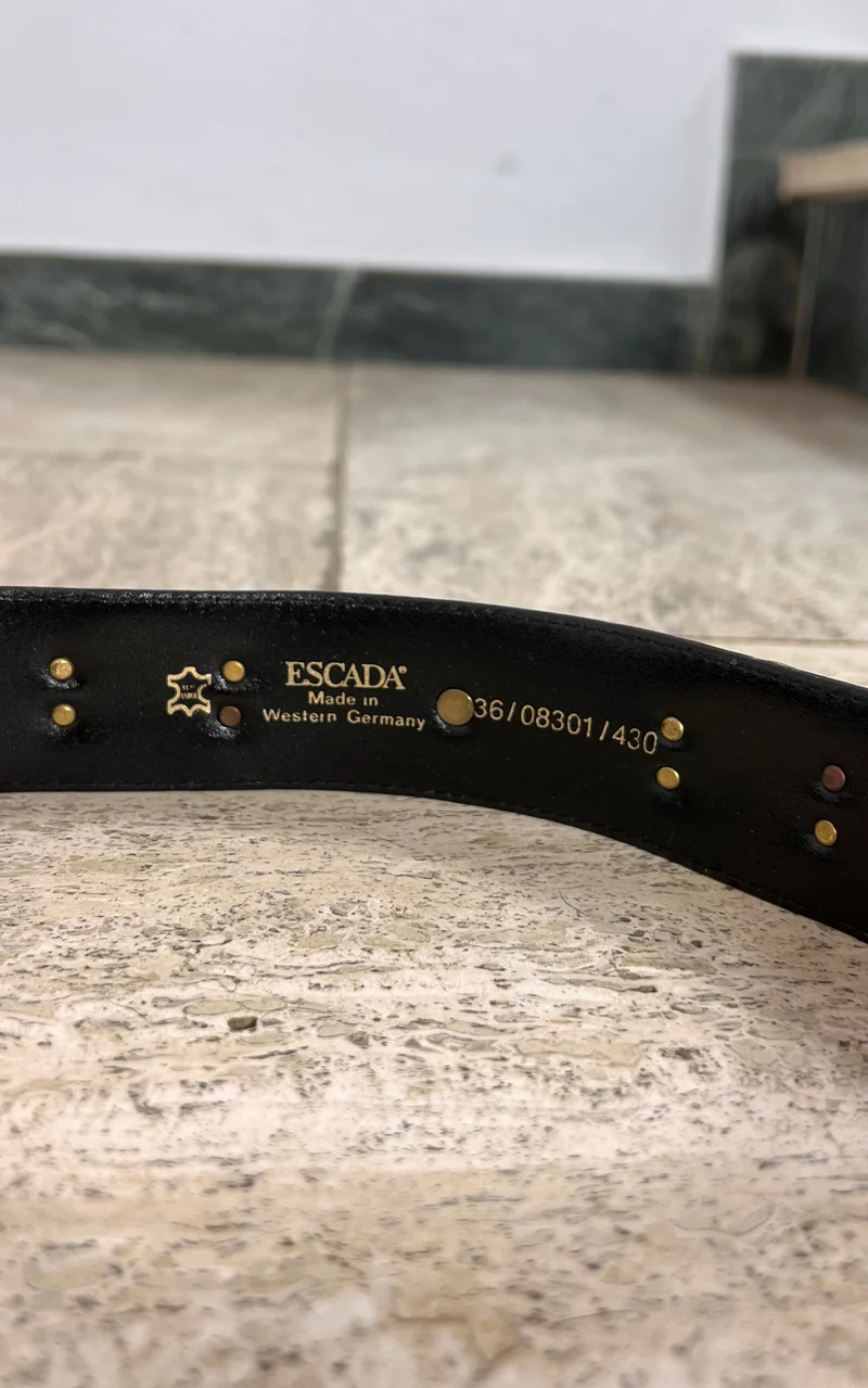 Vintage Big 90s Escada Belt