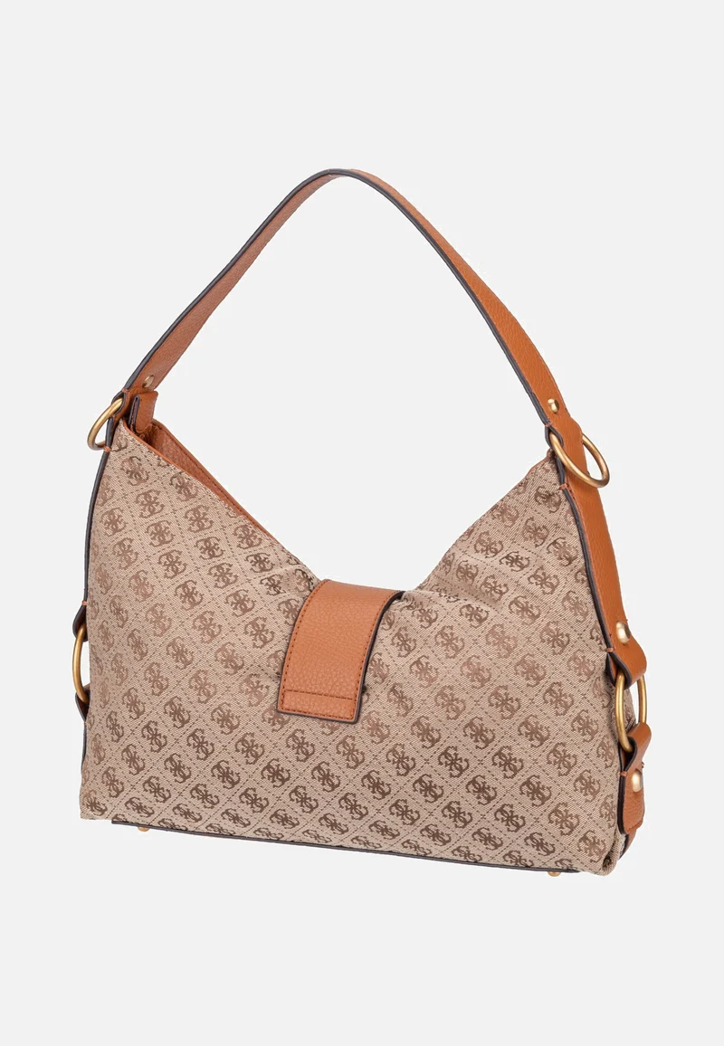 Camden 8180 Latte Logo - Schultertasche