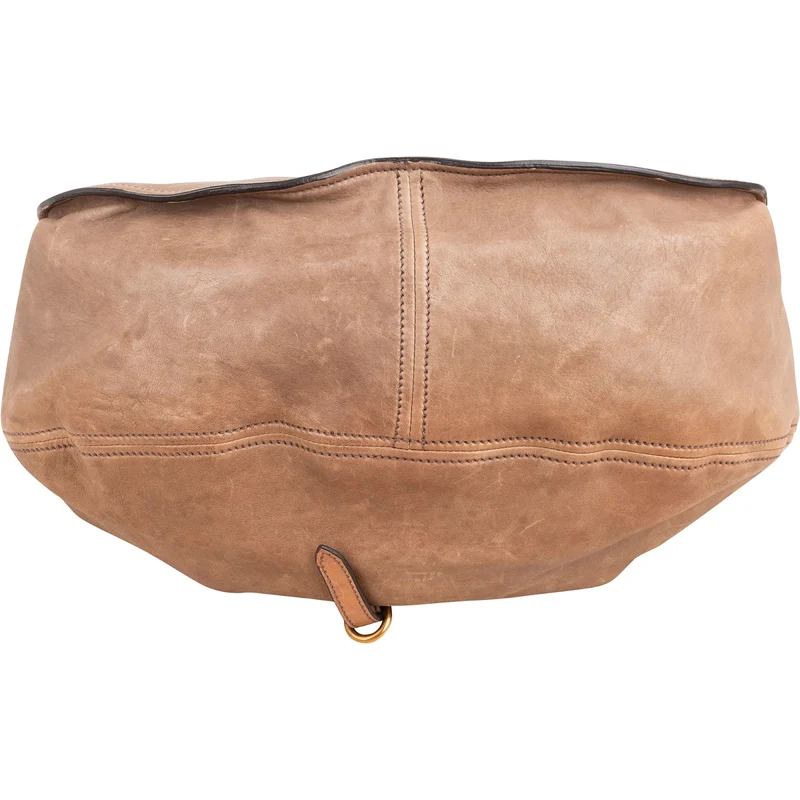 Miu Miu Tricolor Vitello Lux Leather Drawstring Hobo Handbag