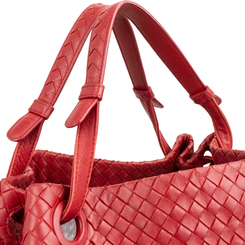 Bottega Veneta Intrecciato Leather Garda Tote Handbag