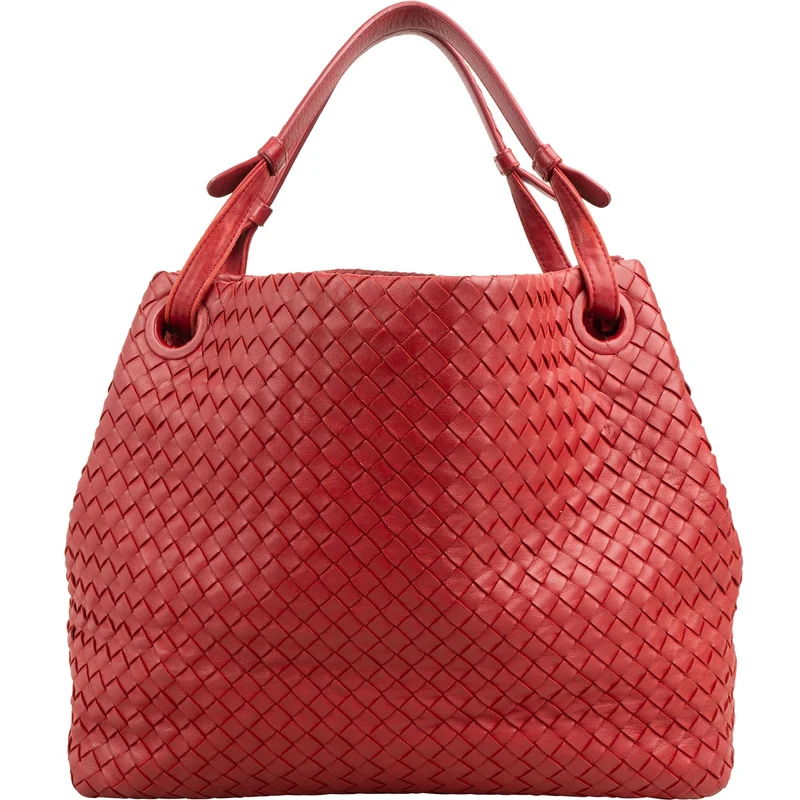 Bottega Veneta Intrecciato Leather Garda Tote Handbag