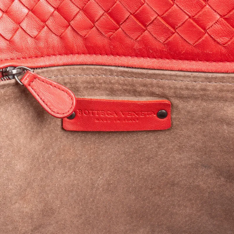 Bottega Veneta Intrecciato Leather Garda Tote Handbag