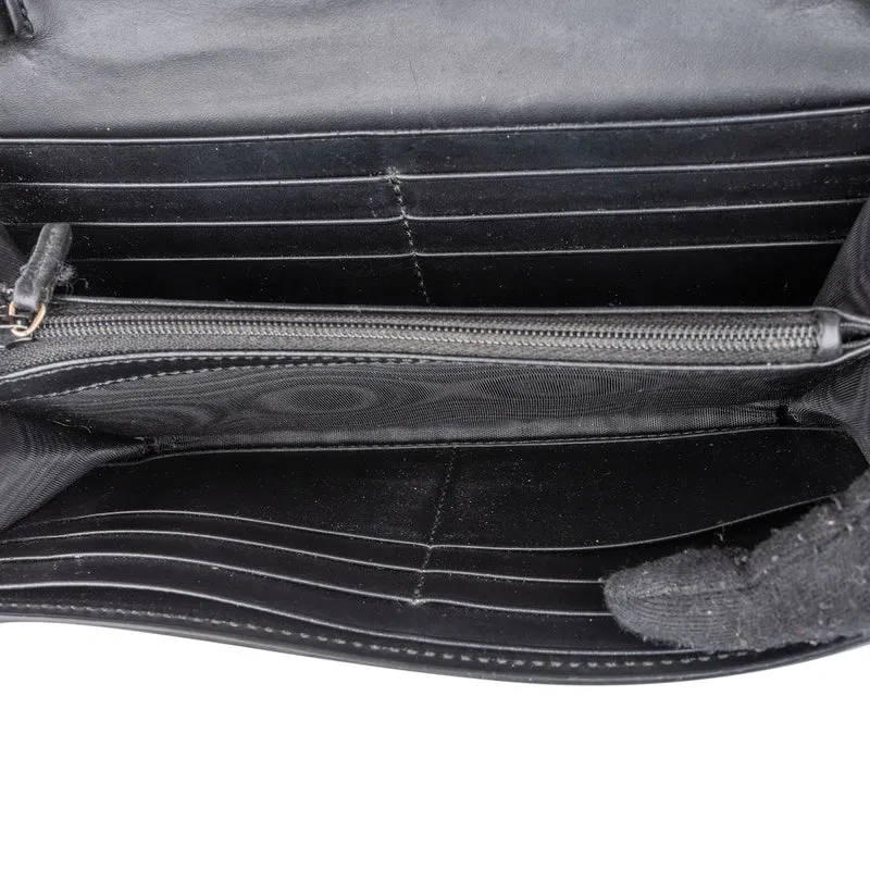 Gucci Guccissima Leather Wallet On Chain Shoulder Bag