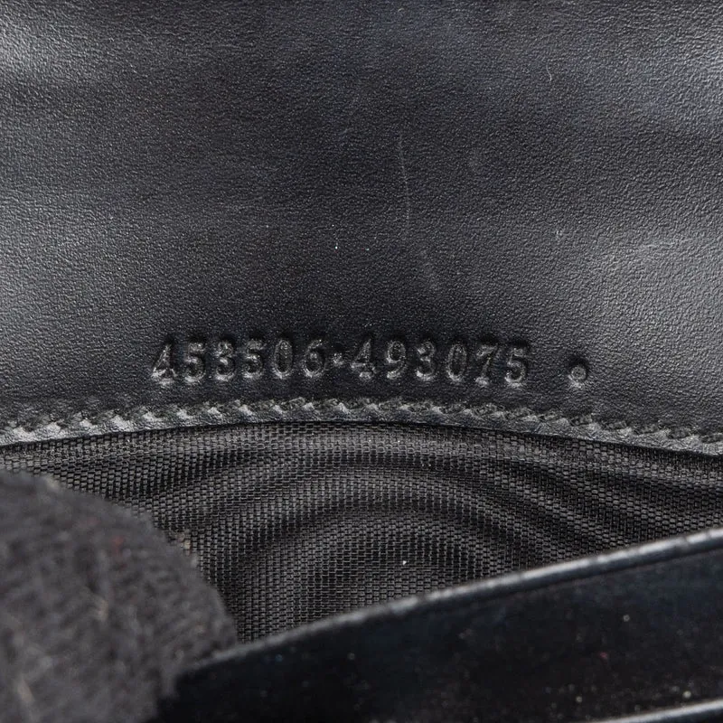 Gucci Guccissima Leather Wallet On Chain Shoulder Bag