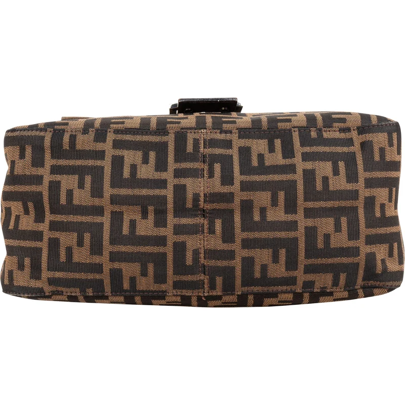 Fendi Monogram FF Mamma Baguette Shoulder Bag