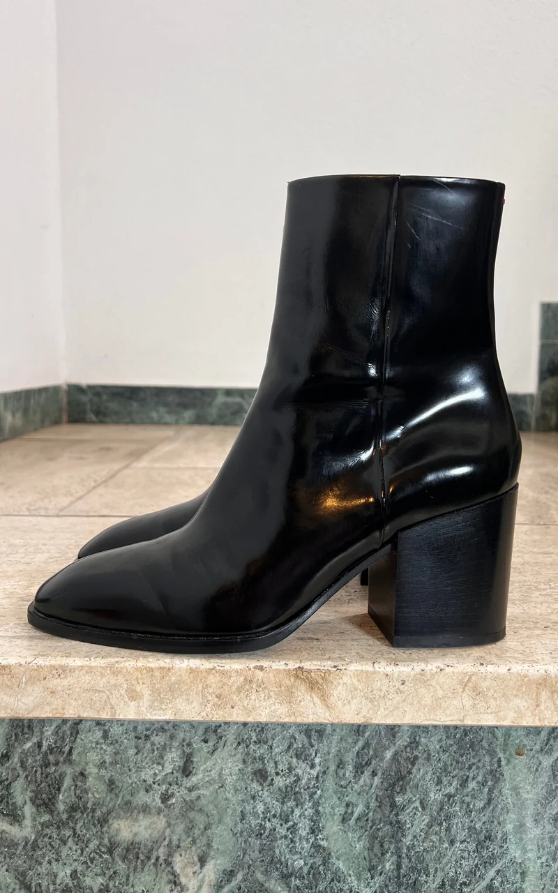Aeyde Patent Boots 40