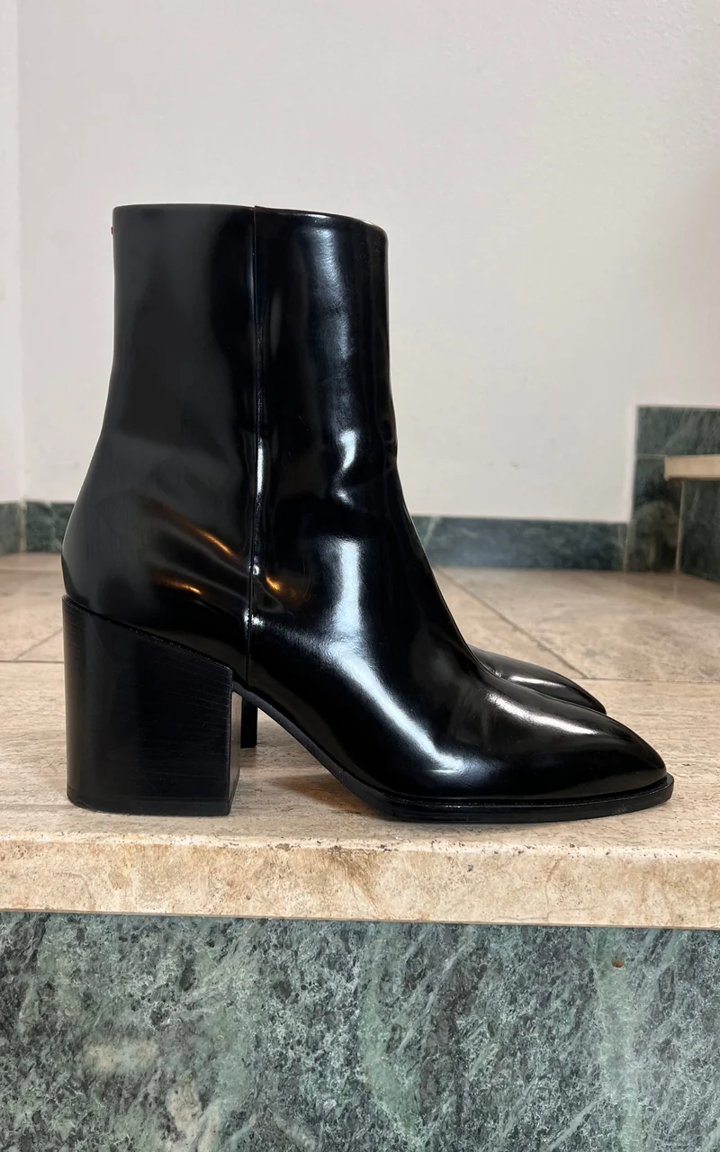 Aeyde Patent Boots 40