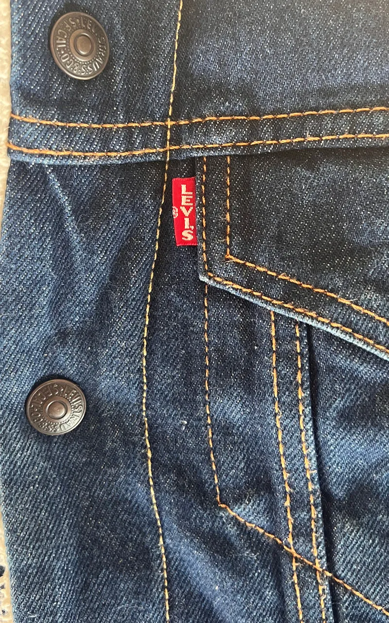 Vintage MENS Levis Sherpa Jacket