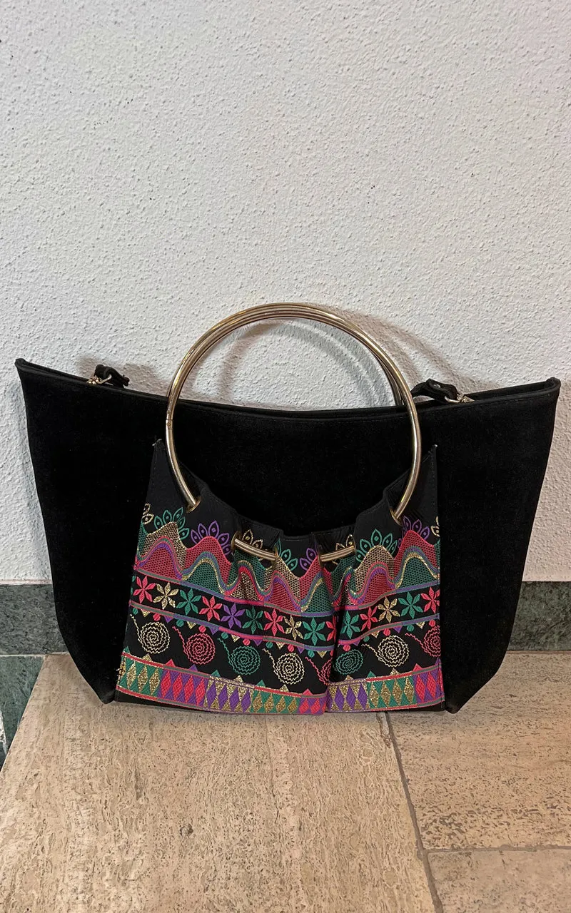 Vintage Velour Bag