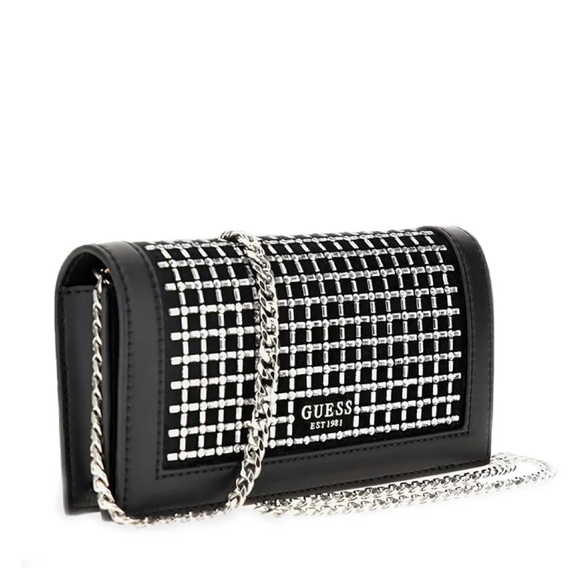 GUESS Damen Abendtasche Evening Bag Schwarz HWCY8777710BLA