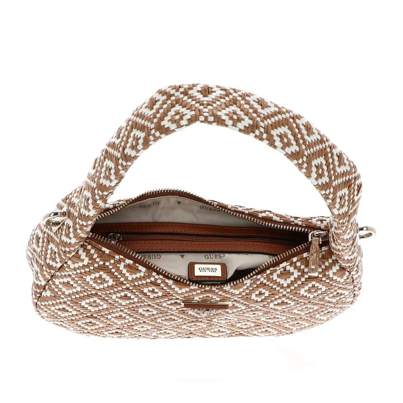 GUESS Damen Schultertasche Rianee Hobo Cognac HWWR9228020-COG