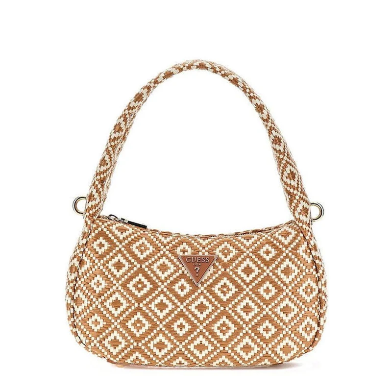 GUESS Damen Schultertasche Rianee Hobo Cognac HWWR9228020-COG