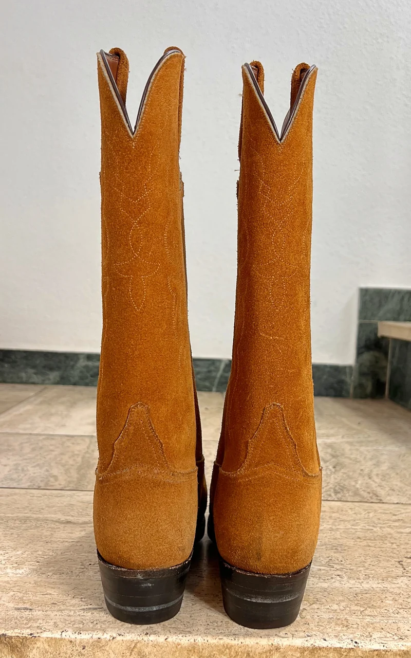 Vintage Handmade LUCCESE Cowboy Boots 37