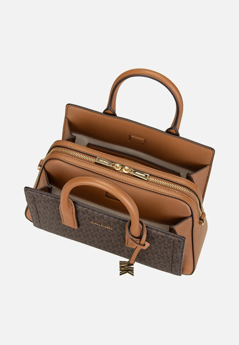 Laila SM Satchel Brown/Acorn - Henkeltasche