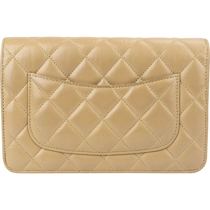 Chanel Quilted Lambskin Sweetheart CC Wallet On Chain Crossbody Bag