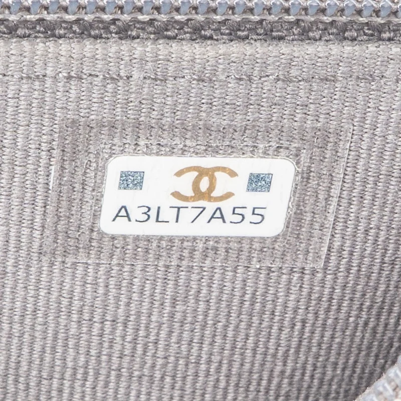 Chanel Quilted Caviar Leather Small Boy Mini Wallet On Chain Crossbody Bag