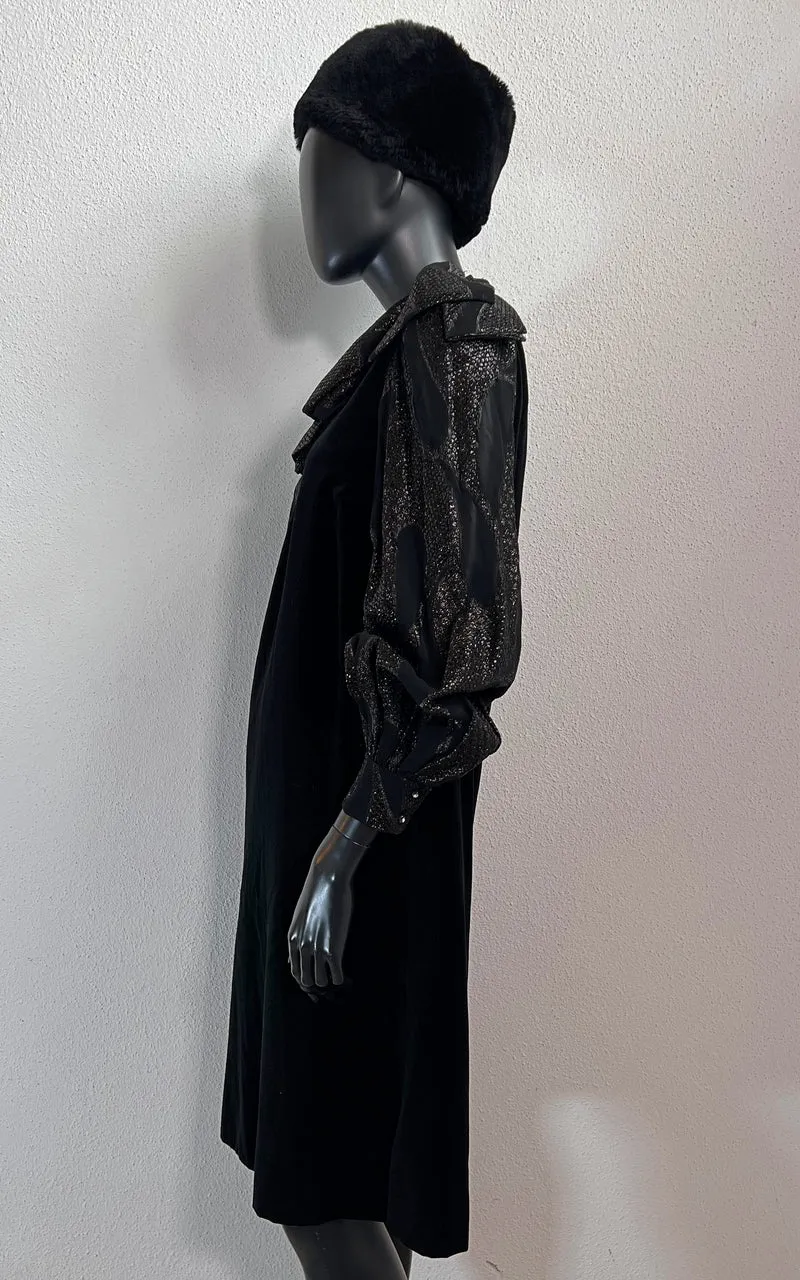 Vintage Pierre Cardin Boutique Velvet Dress