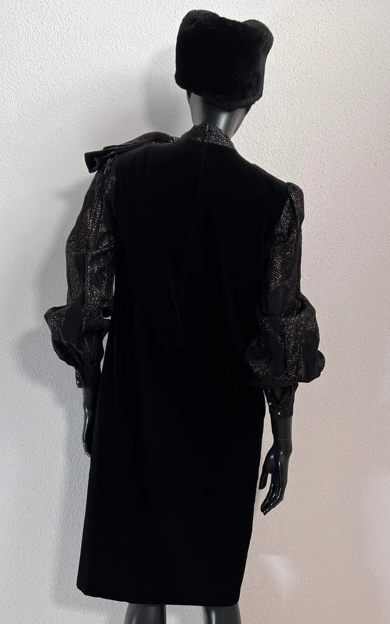 Vintage Pierre Cardin Boutique Velvet Dress