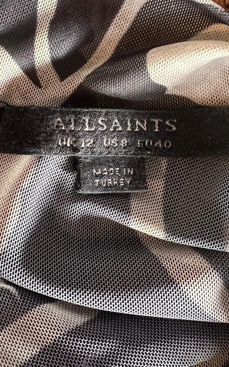 All Saints Mesh Bodysuit