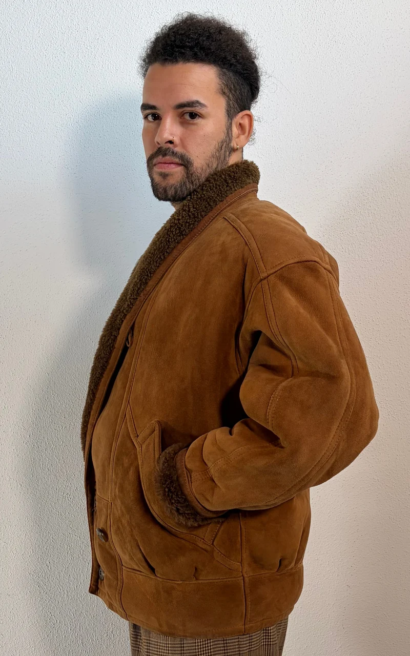 Vintage MENS Shearling Jacket