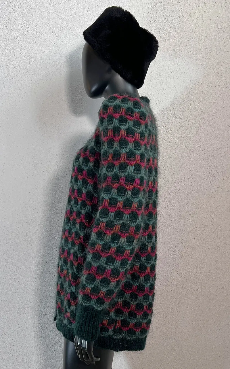 Vintage Escada Scallop Cardigan