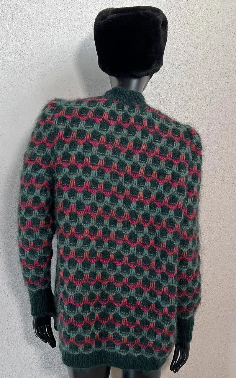 Vintage Escada Scallop Cardigan
