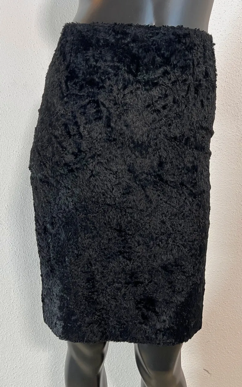 Vintage Philosophie by Alberta Ferretti Fake Fur Skirt