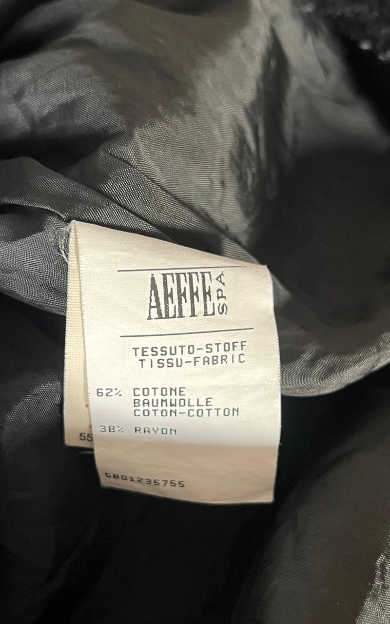 Vintage Philosophie by Alberta Ferretti Fake Fur Skirt