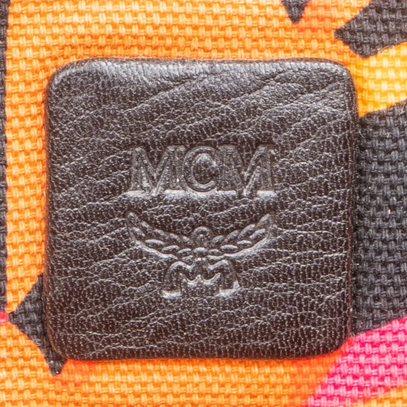 MCM Monogram Visetos Leather Reversible Liz Shopper Shoulder Bag