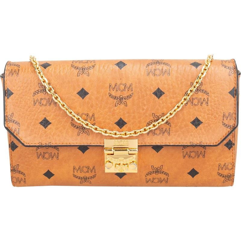 MCM Monogram Visetos Small Patricia Crossbody Bag