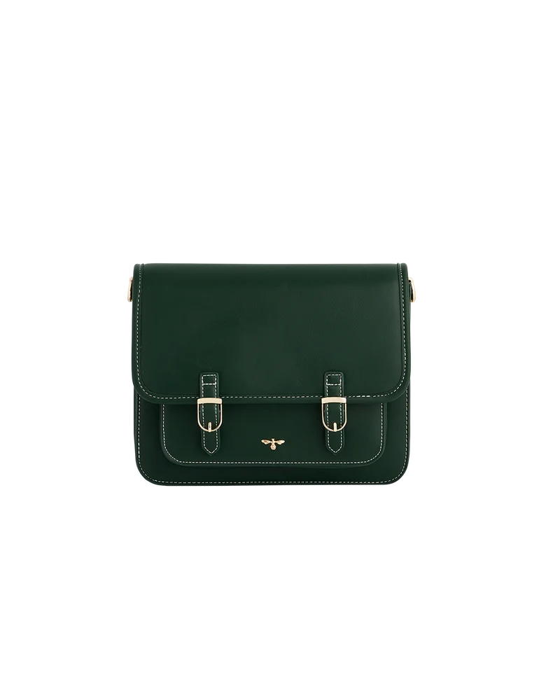 Into the Woods Green Satchel