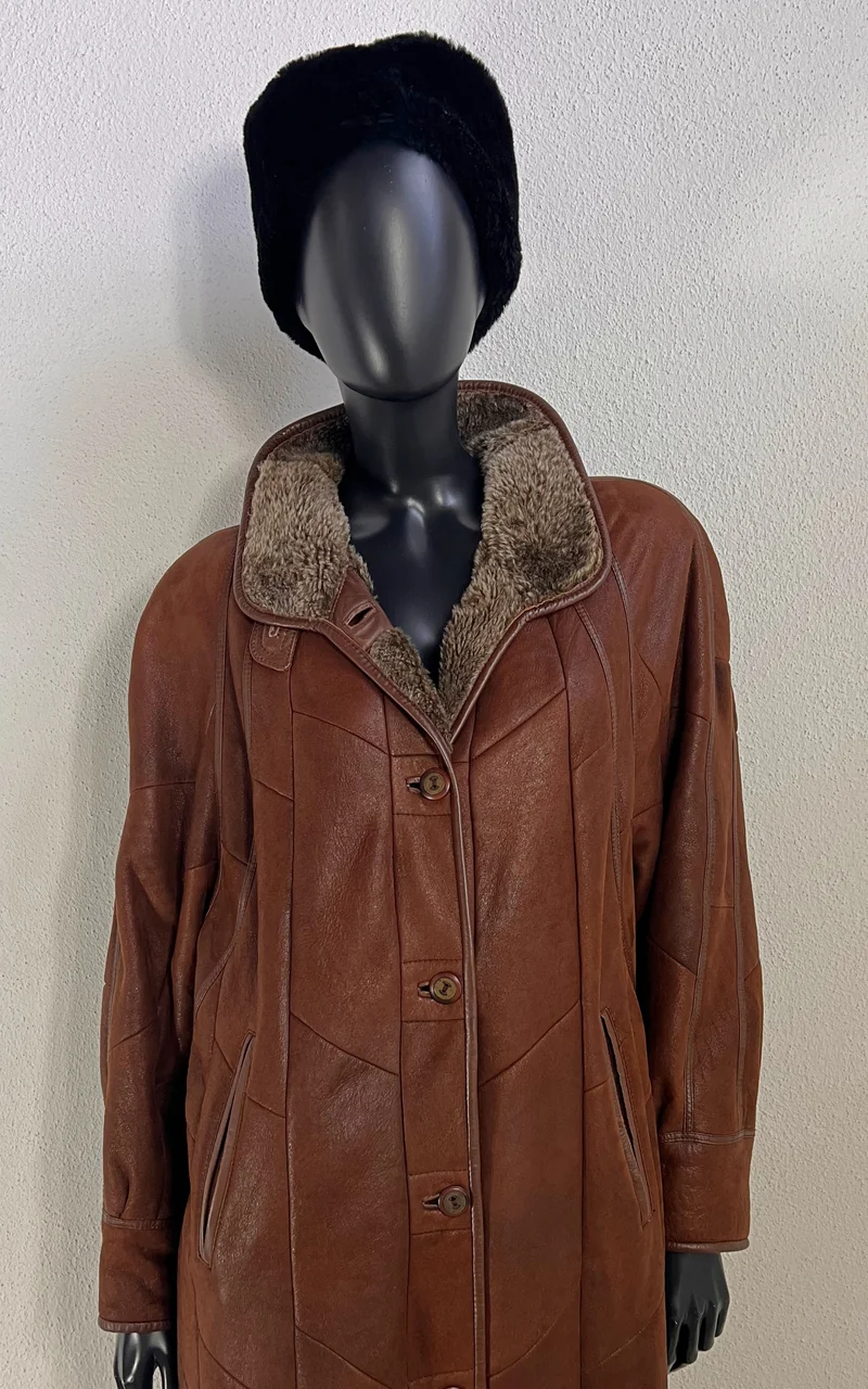 Softest Vintage Werner Christ Shearling Coat