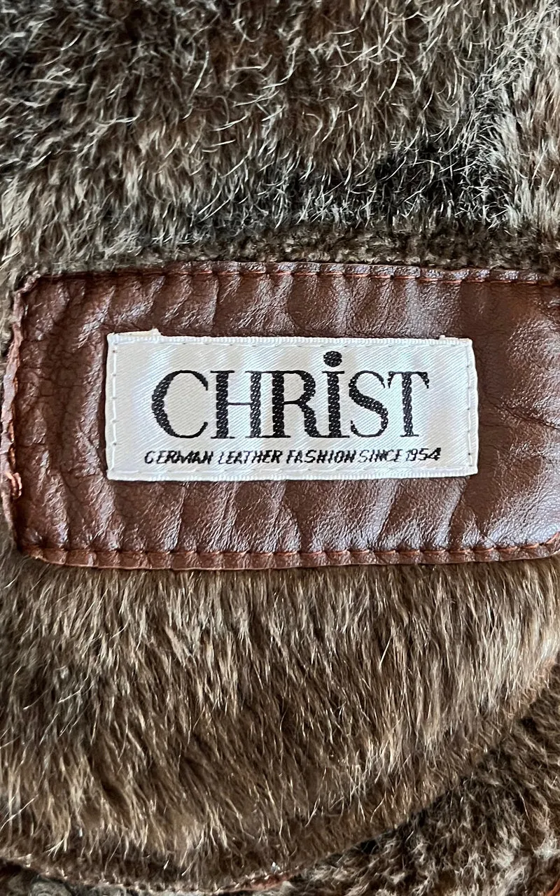Softest Vintage Werner Christ Shearling Coat