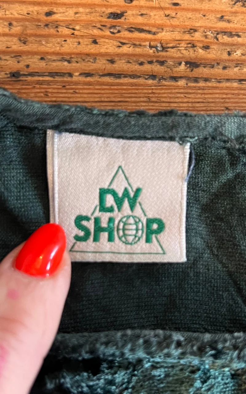 Vintage 90s Indian Velvet Shirt